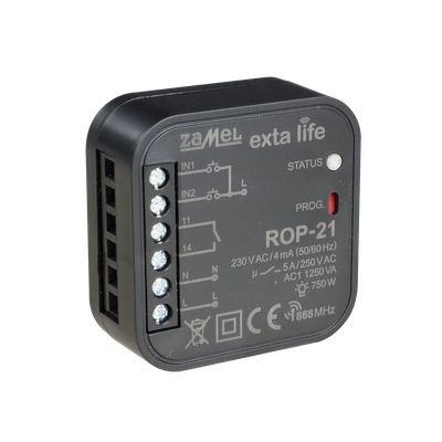 RADIOWY ODBIORNIK DOPUSZKOWY 1-KANAŁOWY DWUKIERUNKOWY TYP: ROP-21