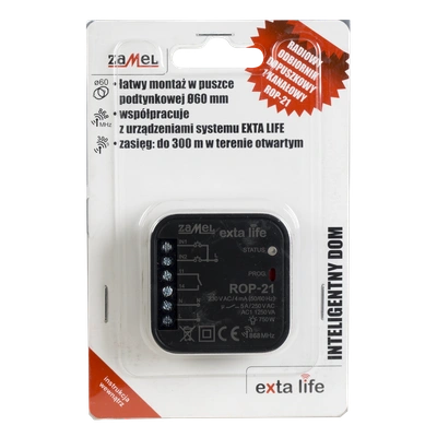 RADIOWY ODBIORNIK DOPUSZKOWY 1-KANAŁOWY DWUKIERUNKOWY TYP: ROP-21