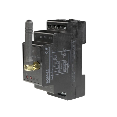 RADIOWY ODBIORNIK MODUŁOWY 2-KANAŁOWY  TYP: ROM-22