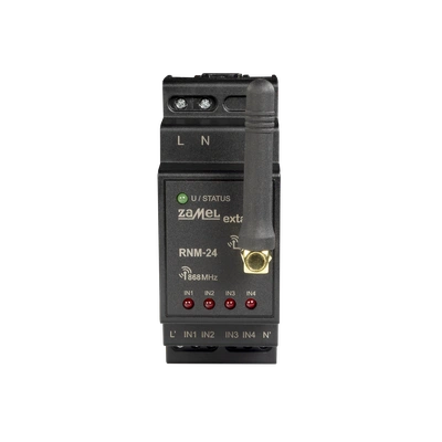 RADIOWY NADAJNIK MODUŁOWY 4-KANAŁOWY  TYP: RNM-24