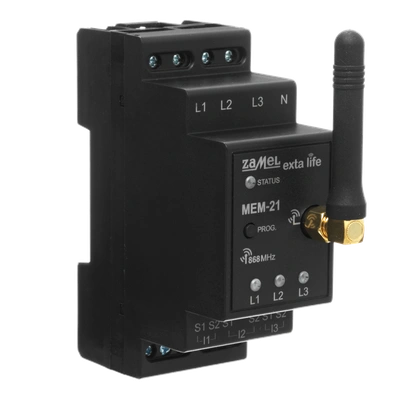 MONITOR ENERGII ELEKTRYCZNEJ 3F+N   TYP: MEM-21