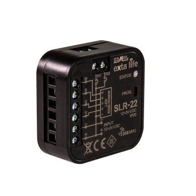 Sterownik LED RGBW 12-24VDC   TYP: SLR-22