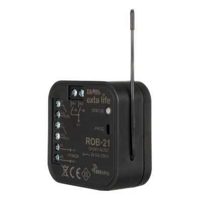 RADIOWY ODBIORNIK BRAMOWY  TYP: ROB-21/12-24V