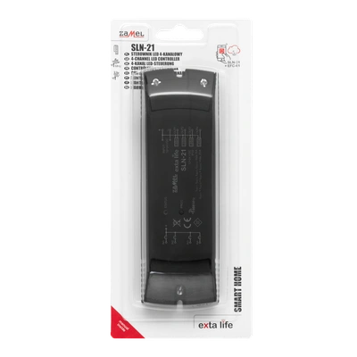 Sterownik LED natynkowy 4-kanałowy 12-24VDC  TYP: SLN-21