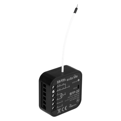 RADIOWY STEROWNIK ŻALUZJI FASADOWYCH DOPUSZKOWY DWUKIERUNKOWY  TYP: SFP-22