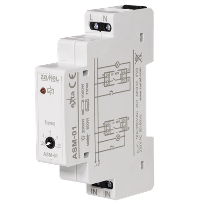 AUTOMAT SCHODOWY 230V AC  TYP: ASM-01