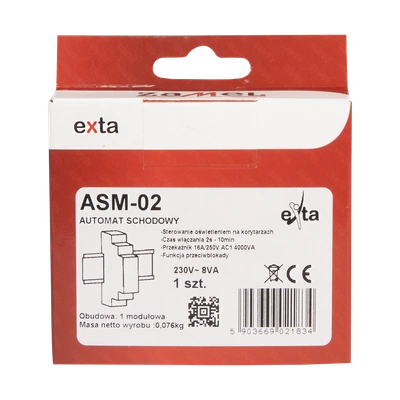 AUTOMAT SCHODOWY 230V AC  TYP: ASM-02