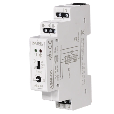 AUTOMAT SCHODOWY 230V AC  TYP: ASM-03
