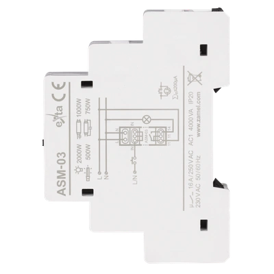 AUTOMAT SCHODOWY 230V AC  TYP: ASM-03