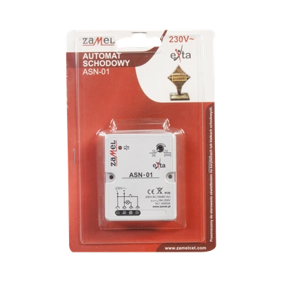 STAIRCASE TIME DELAY SWITCH 230V AC TYPE: ASN-01