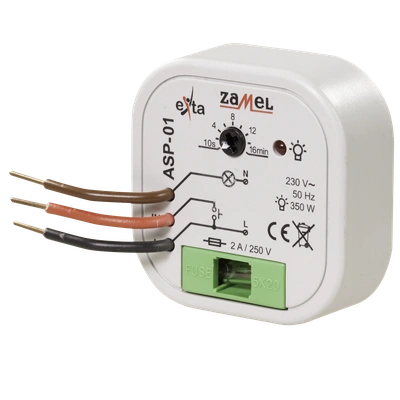 AUTOMAT SCHODOWY 230V AC 15-300W  TYP: ASP-01