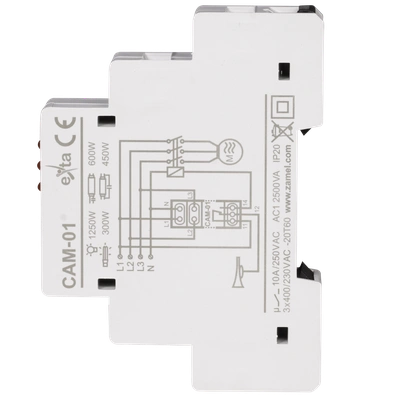 CZUJNIK ZANIKU FAZY (ASYMETRII FAZ) 230/400V AC  TYP: CAM-01