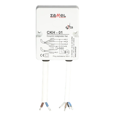 CZUJNIK KOLEJNOŚCI FAZ 230/400V AC  TYP: CKH-01