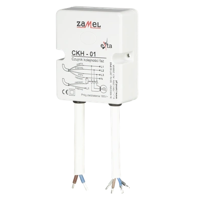 CZUJNIK KOLEJNOŚCI FAZ 230/400V AC  TYP: CKH-01