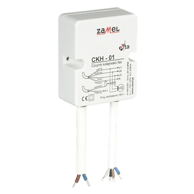 CZUJNIK KOLEJNOŚCI FAZ 230/400V AC  TYP: CKH-01