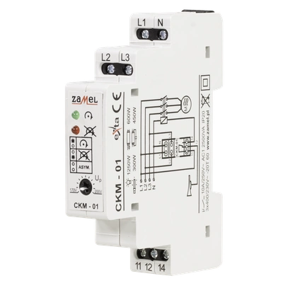CZUJNIK KOLEJNOŚCI FAZ 230/400V AC  TYP: CKM-01