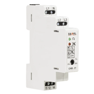 CZUJNIK KOLEJNOŚCI FAZ 230/400V AC  TYP: CKM-01