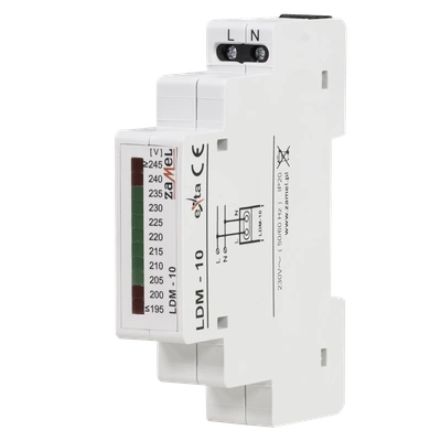 WSKAŹNIK NAPIĘCIA 1-FAZOWY 230V AC  TYP: LDM-10