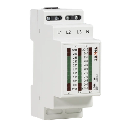 WSKAŹNIK NAPIĘCIA 3-FAZOWY 230/400V AC  TYP: LDM-30