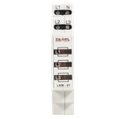 WSKAŹNIK ZASILANIA 230V/400V 3xLED CZERWONE TN  TYP: LKM-01-10