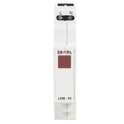 WSKAŹNIK ZASILANIA 230V LED CZERWONA  TYP: LKM-03-10