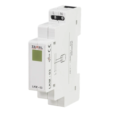 WSKAŹNIK ZASILANIA 230V LED ŻÓŁTA  TYP: LKM-03-30