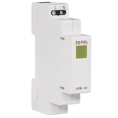 WSKAŹNIK ZASILANIA 230V LED ŻÓŁTA  TYP: LKM-03-30