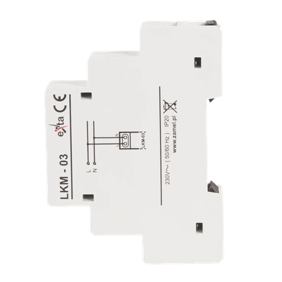 WSKAŹNIK ZASILANIA 230V LED ŻÓŁTA  TYP: LKM-03-30