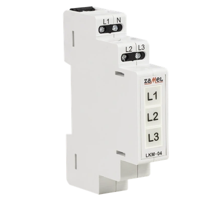 WSKAŹNIK ZASILANIA 230V/400V LED ŻÓŁTA/ZIELONA/CZERWONA TN  TYP: LKM-04-40