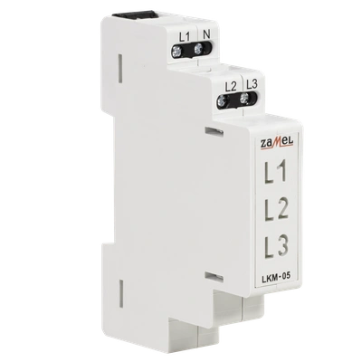 WSKAŹNIK ZASILANIA 230V/400V LED ŻÓŁTA/ZIELONA/CZERWONA TN  TYP: LKM-05-40