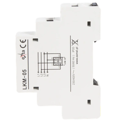 WSKAŹNIK ZASILANIA 230V/400V LED ŻÓŁTA/ZIELONA/CZERWONA TN  TYP: LKM-05-40