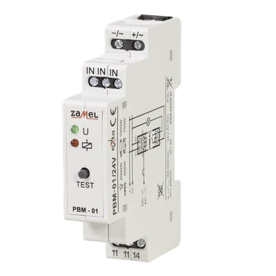PRZEKAŹNIK BISTABILNY 24V AC/DC  TYP: PBM-01/24V