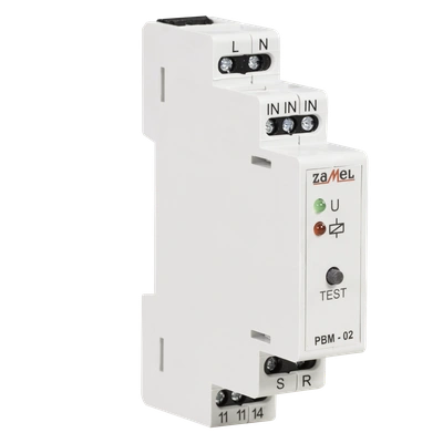PRZEKAŹNIK BISTABILNY 230V AC  TYP: PBM-02
