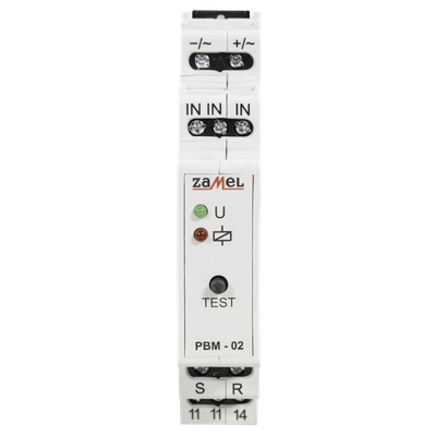 PRZEKAŹNIK BISTABILNY 24V AC/DC  TYP: PBM-02/24V