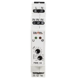 PRZEKAŹNIK BISTABILNY Z WYŁ.CZASOWYM 230V AC  TYP: PBM-03