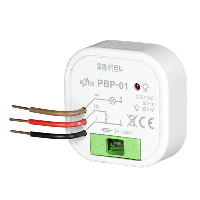 PRZEKAŹNIK BISTABILNY DOPUSZKOWY 230V AC  TYP: PBP-01
