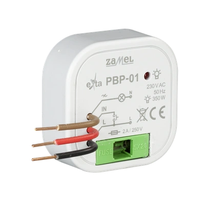 PRZEKAŹNIK BISTABILNY DOPUSZKOWY 230V AC  TYP: PBP-01