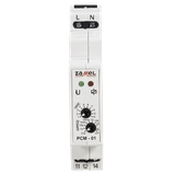 PRZEKAŹNIK CZASOWY 230V AC  TYP: PCM-01