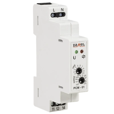 PRZEKAŹNIK CZASOWY 230V AC  TYP: PCM-01