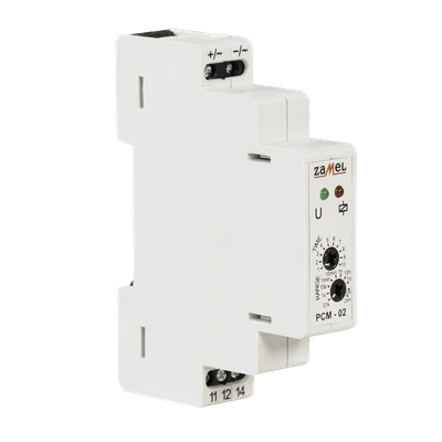 PRZEKAŹNIK CZASOWY 24V AC/DC  TYP: PCM-02/24V