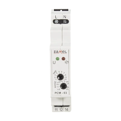 PRZEKAŹNIK CZASOWY 230V AC  TYP: PCM-03