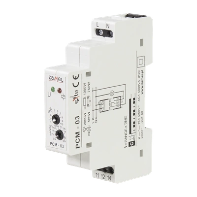 PRZEKAŹNIK CZASOWY 230V AC  TYP: PCM-03