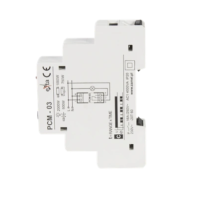 PRZEKAŹNIK CZASOWY 230V AC  TYP: PCM-03