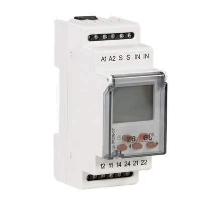 PRZEKAŹNIK CZASOWY 24-230V AC/DC  TYP: PCM-07/U