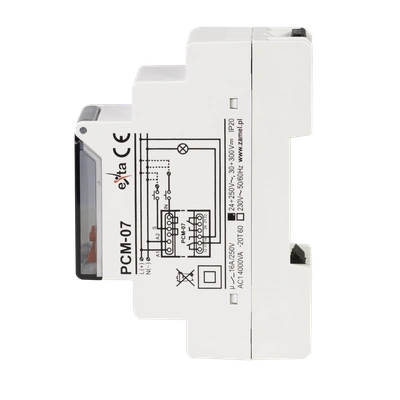 PRZEKAŹNIK CZASOWY 24-230V AC/DC  TYP: PCM-07/U