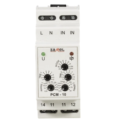 PRZEKAŹNIK CZASOWY 230V AC  TYP: PCM-10