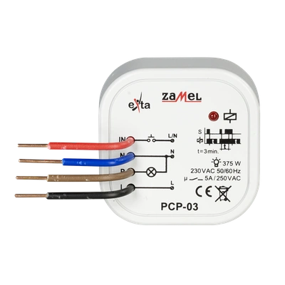 PRZEKAŹNIK CZASOWY 230V AC  TYP: PCP-03