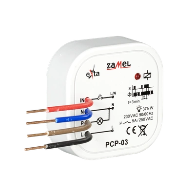 PRZEKAŹNIK CZASOWY 230V AC  TYP: PCP-03
