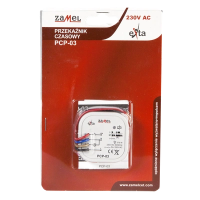 PRZEKAŹNIK CZASOWY 230V AC  TYP: PCP-03