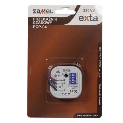 PRZEKAŹNIK CZASOWY 230V AC  TYP: PCP-04